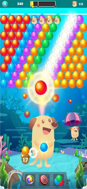 Bubble Shooter Dog Classic(圖1)-速報App