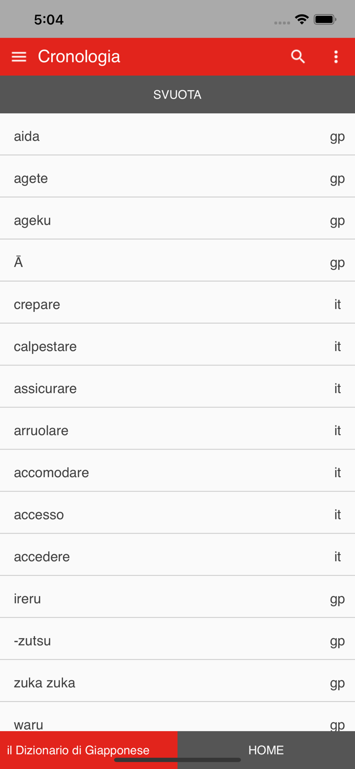 Il Dizionario di Giapponese
