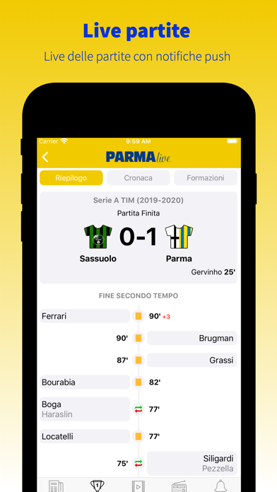 Parma Live.com screenshot 4