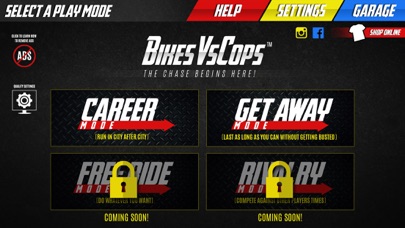 BikesVsCops screenshot 2