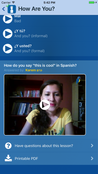 Polly Lingual screenshot 3