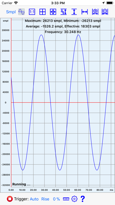 Mobile Oscilloscope Screenshot 3