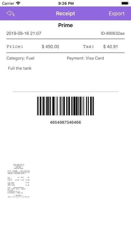 Receipt - Lite screenshot-3