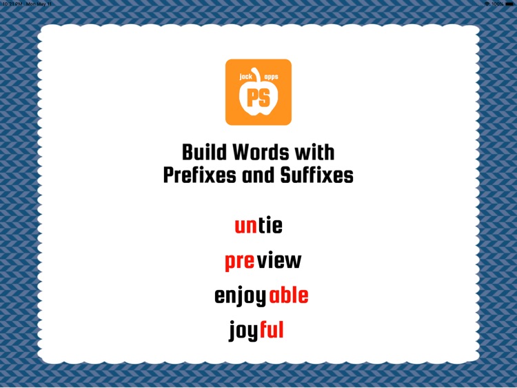 Build Prefix Suffix Words By Jack Apps Education Build Prefix Suffix Words By Jack Apps Education