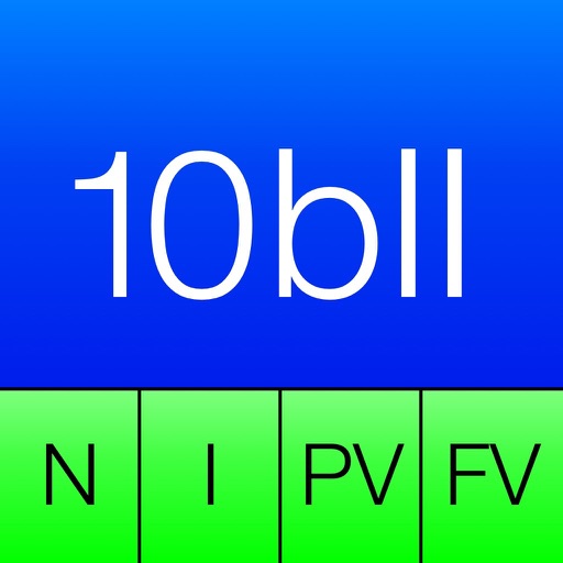 10BII Calc HD iOS App