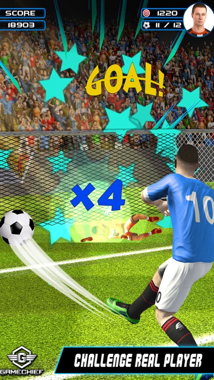 Flick Soccer Champions Pro screenshot-3