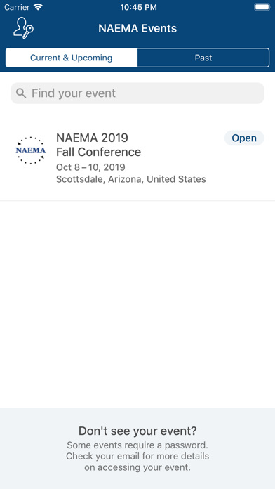 NAEMA Events screenshot 2