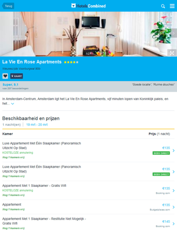 HotelsCombined: Hotel Search screenshot 3