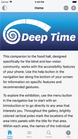 Game screenshot Deep Time Audio Description mod apk