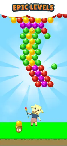 Bubble Shooter Heroes - Screenshot 4