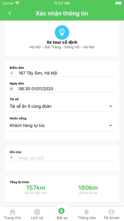 Keyway - Ứng dụng đặt xe screenshot-3