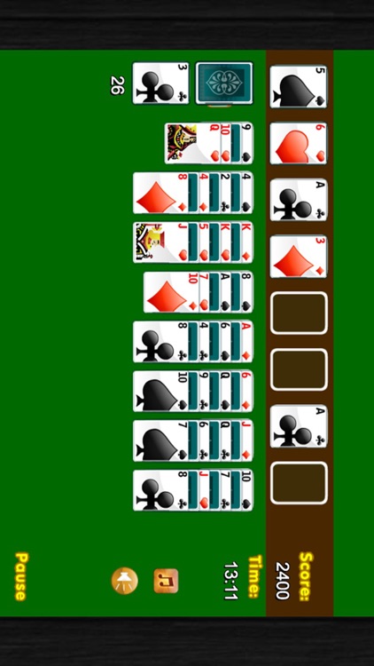 SoliJoy solitaire card game