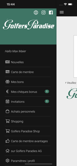 Golfers Paradise Member App FR(圖2)-速報App
