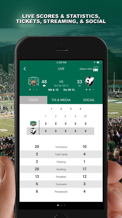 Ohio Bobcats Gameday screenshot 3