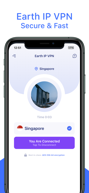 VPN Earth IP — Best Secure VPN