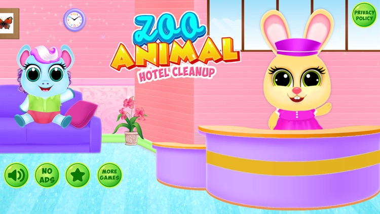 Pet Animal Hotel Cleanup Fun screenshot-0