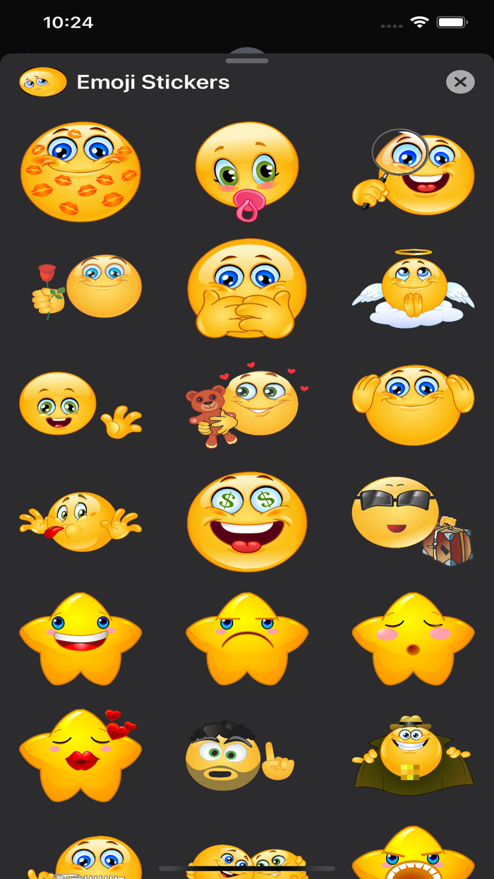 Emojis Gold  Stickers