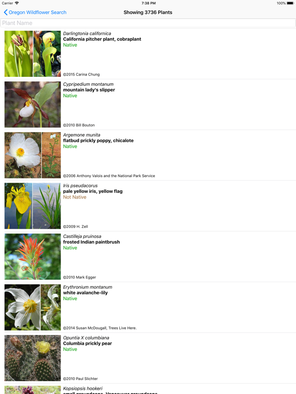 Oregon Wildflower Search screenshot 2