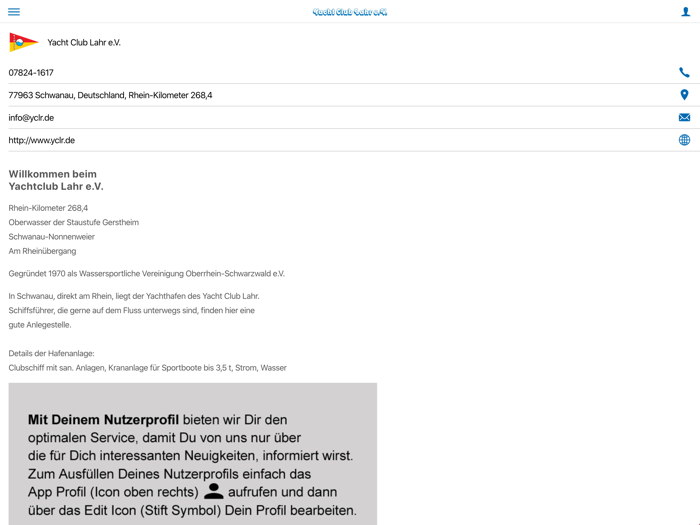 Yacht Club Lahr e.V.