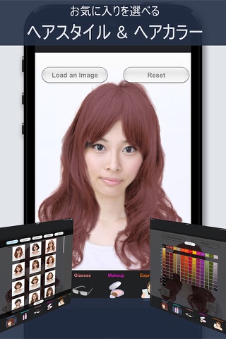 Hairstyle Simulation -SimFront screenshot 2