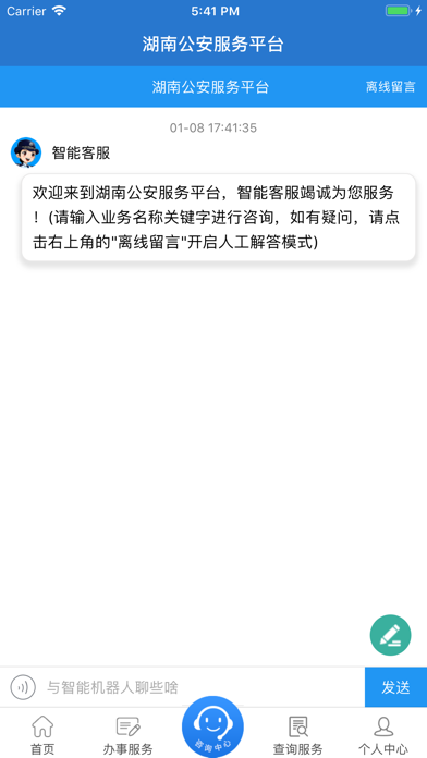 湖南公安服务平台 screenshot 4