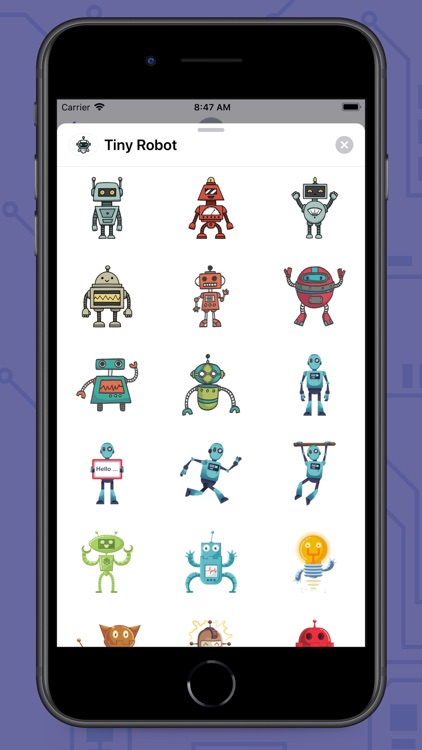 Tiny Robot Stickers screenshot-4