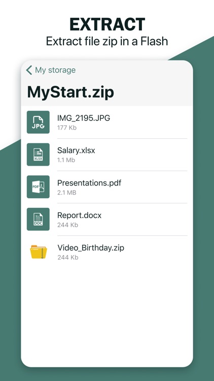 Zip app - Zip file reader screenshot-3