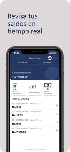 Screenshot 2 Banca Móvil BCP - Bolivia iphone