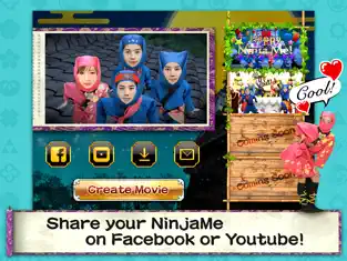Captura de Pantalla 4 NinjaMe - Happy Dancing eCards iphone