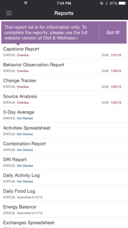 Diet & Wellness Plus Mobile screenshot-4