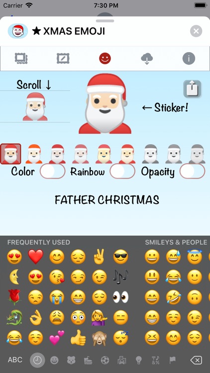 Christmas Emoji • Stickers screenshot-8