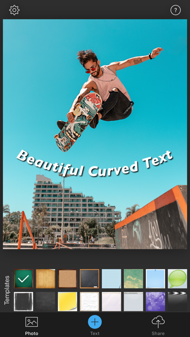 Curved Text Screenshots