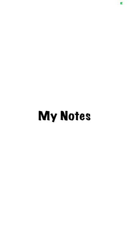 My Notes 1