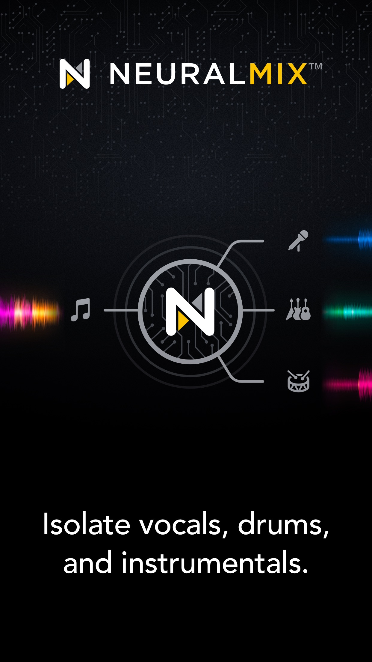 Screenshot do app djay - DJ App & AI Mixer