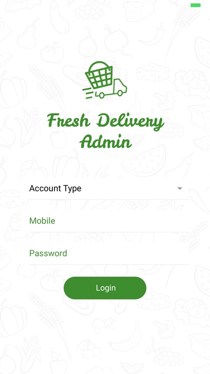 Fresh Delivery Admin