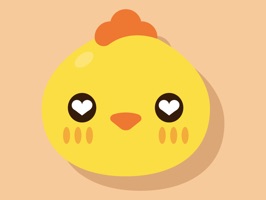 Funny Chick Stickers