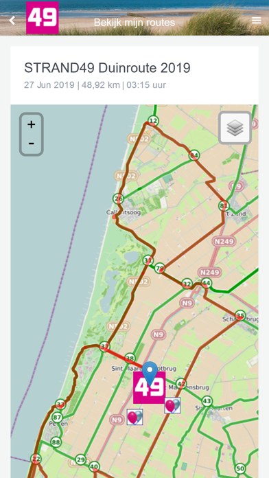 Camping Strand49 fiets App screenshot 2