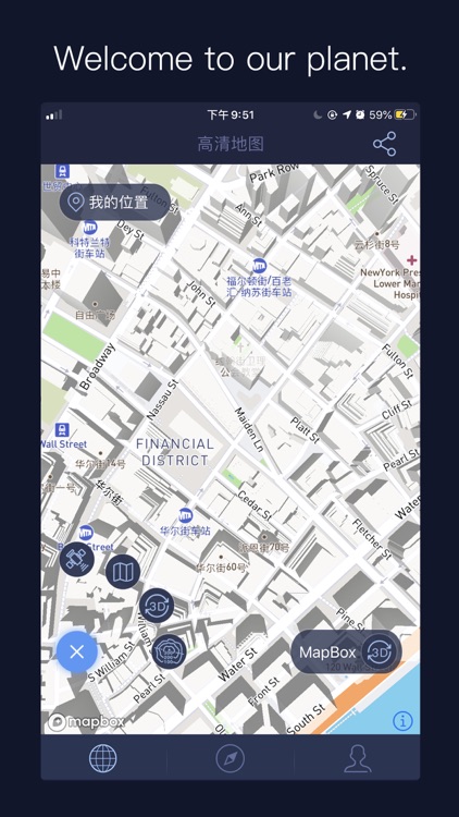Satellite Map - Live Earth