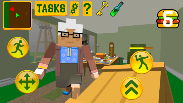 Granny Blocky Neighbor(圖2)-速報App