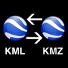 Kml to Kmz-Kmz to Kml app