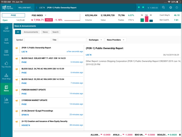 AAA Equities for iPad screenshot-5