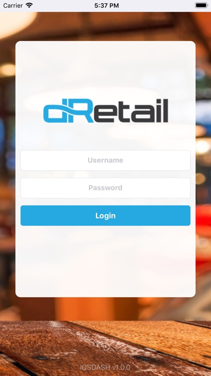 dRetail Mobile Dashboard