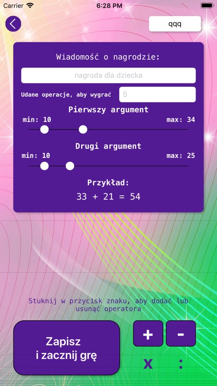 Teaching arithmetic to parents