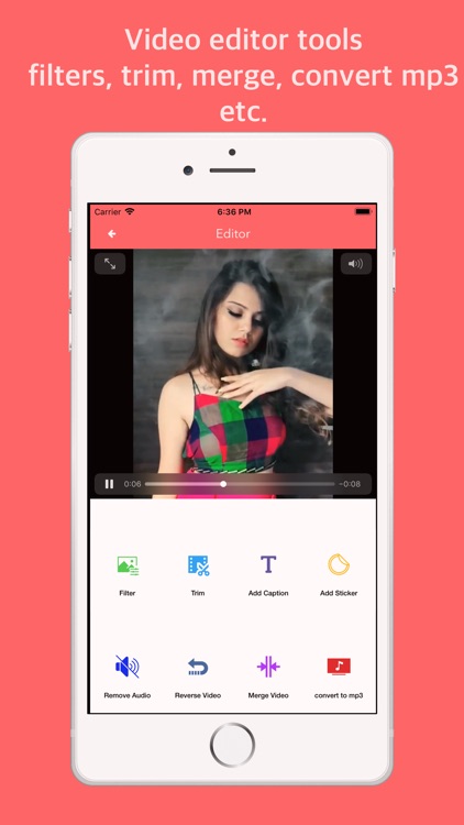 VideoCopy: video saver, editor