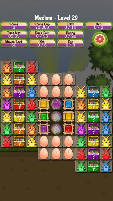 Bunny Drops 2 - Match 3 puzzle screenshot 4