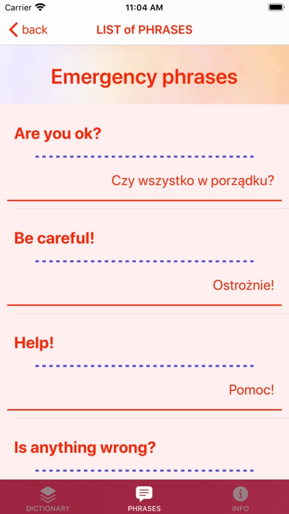 Use popular phrases in Poland screenshot-7