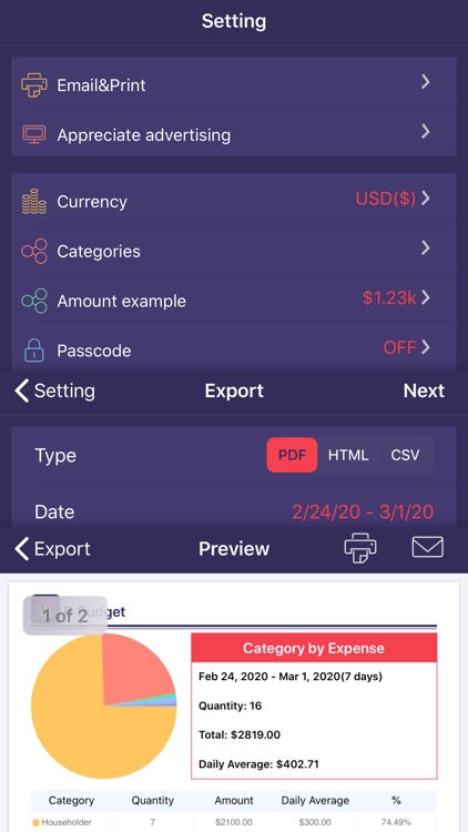 Bookkeeping & Budget screenshot-7