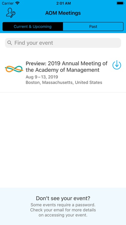 Academy of Management Meetings