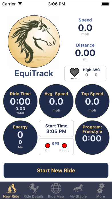 EquiTrack - Equine Training Assistant Screenshot 1