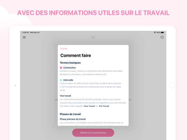 Storky Mesure De Contraction Dans L App Store